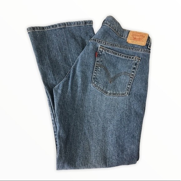 Vintage Y2K 2004 Levi's Jeans 515 women’s Nouveau Boot Cut Stretch Size 14 S - Picture 4 of 16